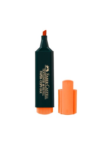 CI | Rotulador faber fluorescente 48-15 naranja