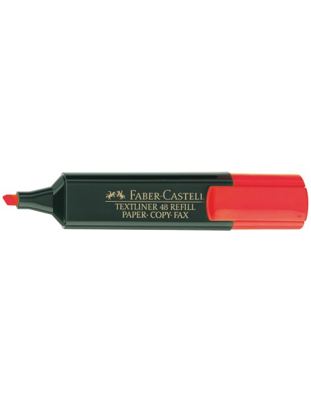 CI | Rotulador faber fluorescente 48-21 rojo