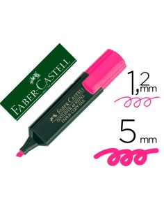 CI | Rotulador faber fluorescente 48-28 rosa
