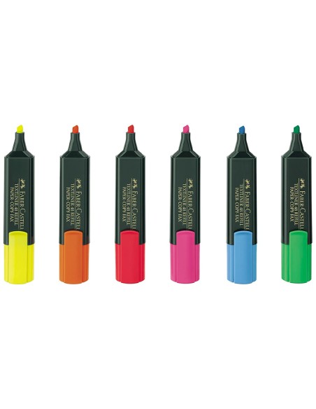 CI | Rotulador faber fluorescente 48-28 rosa