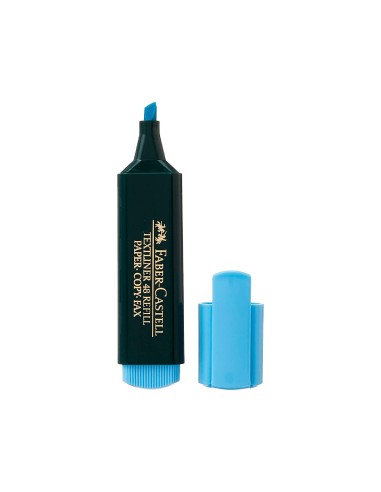 CI | Rotulador faber fluorescente 48-51 azul
