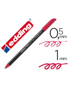 CI | Rotulador edding punta fibra 1200 carmin n. 19...