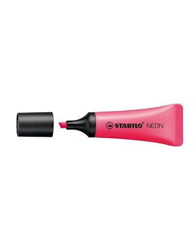 CI | Rotulador stabilo fluorescente 72 rosa neon