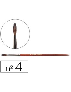 CI | Pinceles acuarela liderpapel nº 4 -virola cromada...
