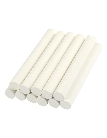 CI | Tiza blanca antipolvo liderpapel caja de 10 unidades
