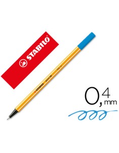 CI | Rotulador stabilo punta de fibra point 88 azul...