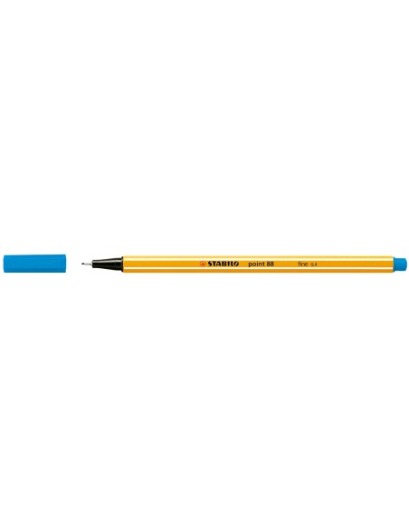 CI | Rotulador stabilo punta de fibra point 88 azul ultramar 0,4 mm