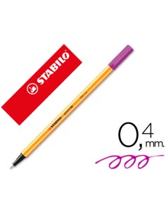 CI | Rotulador stabilo punta de fibra point 88 violeta...
