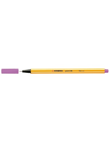 CI | Rotulador stabilo punta de fibra point 88 lila 0,4 mm