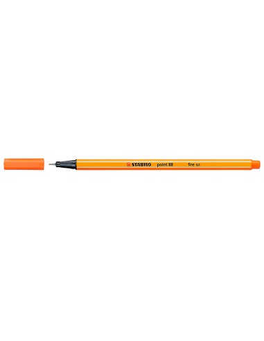 CI | Rotulador stabilo punta de fibra point 88 carne oscuro 0,4 mm
