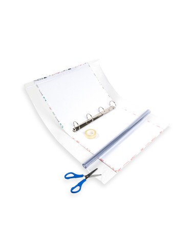 CI | Rollo plastico forralibros 0,45x2 mt liderpapel