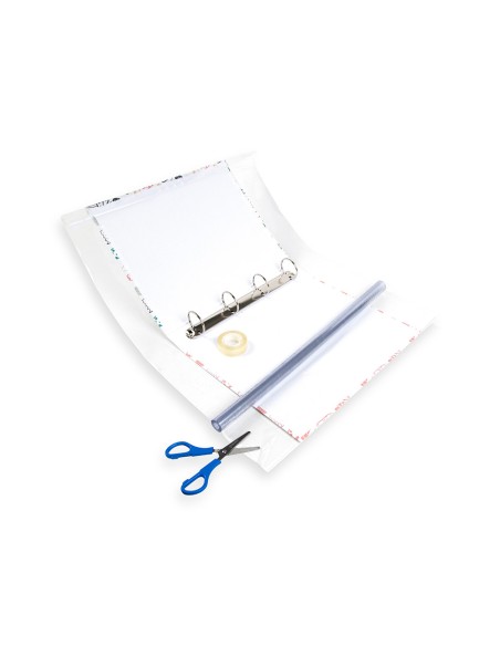 CI | Rollo plastico forralibros 0,45x2 mt liderpapel