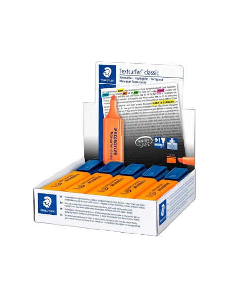 CI | Rotulador staedtler textsurfer classic 364 fluorescente naranja