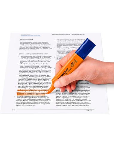 CI | Rotulador staedtler textsurfer classic 364 fluorescente naranja