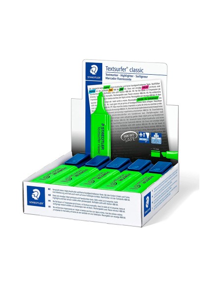 CI | Rotulador staedtler textsurfer classic 364 fluorescente verde