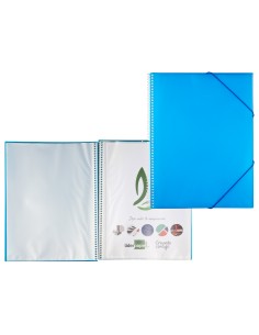 CI | Carpeta liderpapel escaparate con espiral 80 fundas... 2
