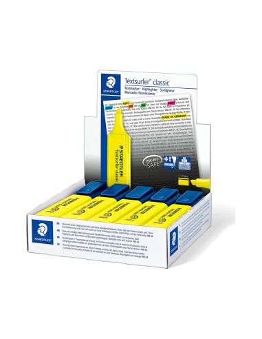 CI | Rotulador staedtler textsurfer classic 364 fluorescente amarillo