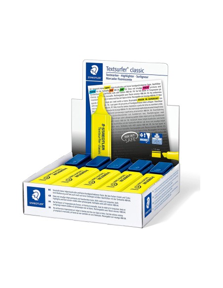 CI | Rotulador staedtler textsurfer classic 364 fluorescente amarillo