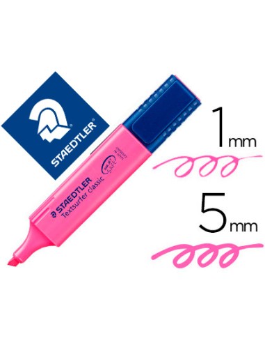 CI | Rotulador staedtler textsurfer classic 364 fluorescente rosa