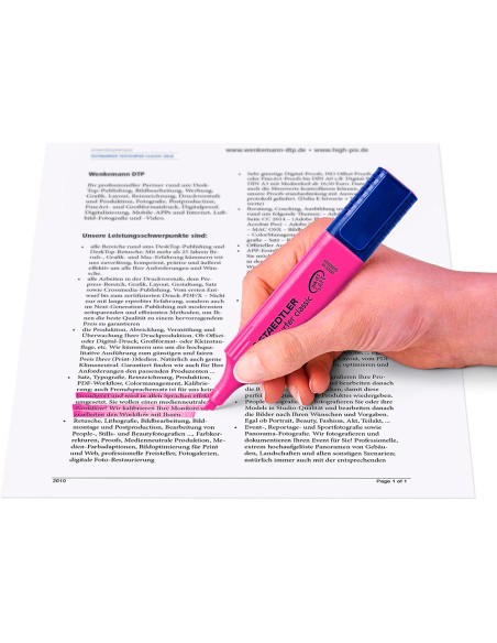 CI | Rotulador staedtler textsurfer classic 364 fluorescente rosa