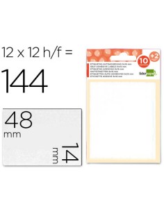 CI | Etiquetas liderpapel sobre de 10 h. + 2 h. obsequio...