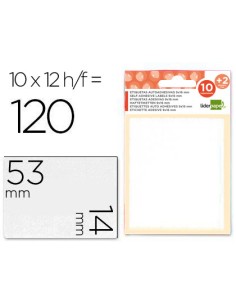 CI | Etiquetas liderpapel sobre de 10 h. + 2 h. obsequio...