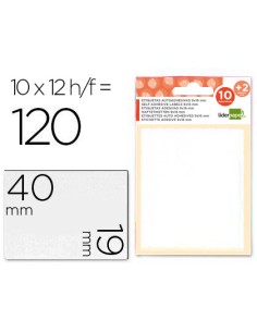 CI | Etiquetas liderpapel sobre de 10 h. + 2 h. obsequio...