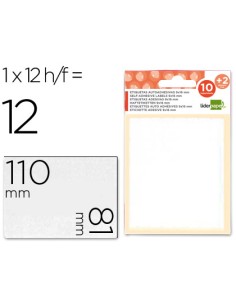 CI | Etiquetas liderpapel sobre de 10 h. + 2 h. obsequio...