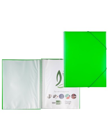 CI | Carpeta liderpapel escaparate con espiral...