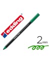 CI | Rotulador edding punta fibra 1300 verde -punta redonda 2 mm