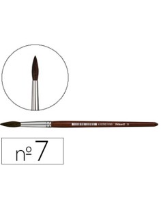 CI | Pinceles acuarela pelikan serie 25 n.7 virola aluminio