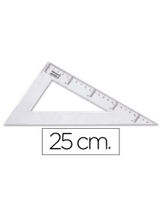 CI | Cartabon liderpapel 25 cm plastico cristal