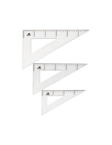 CI | Cartabon liderpapel 25 cm plastico cristal