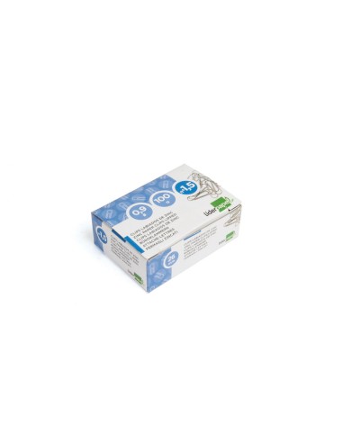 CI | Clips liderpapel n. 1,5 labiados 26 mm caja de 100 unidades