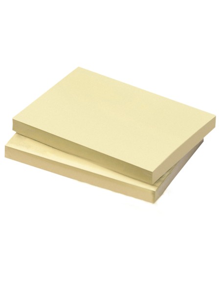 CI | Bloc de notas adhesivas quita y pon q-connect 75x100 mm con 100 hojas