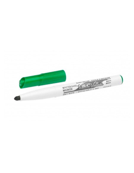 CI | Rotulador bic velleda para pizarra verde -punta redonda 2 mm