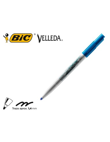 CI | Rotulador bic velleda para pizarra azul...