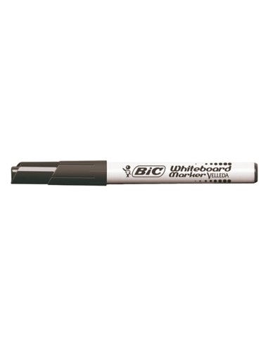 CI | Rotulador bic velleda para pizarra negro -punta redonda 2 mm