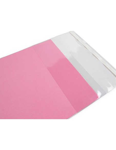 CI | Forralibro liderpapel nº29 con solapa ajustable adhesivo 293 x 530 mm