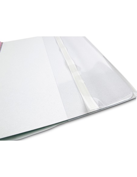 CI | Forralibro liderpapel nº31 con solapa ajustable adhesivo 312 x 530 mm