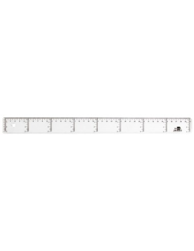 CI | Regla liderpapel 40 cm plastico cristal