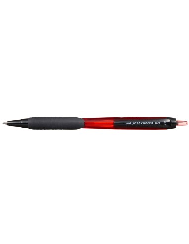 CI | Boligrafo uni-ball jetstream retractil sxn-101 0,7 mm rojo