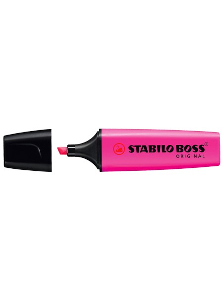 CI | Rotulador stabilo boss fluorescente 70 magenta