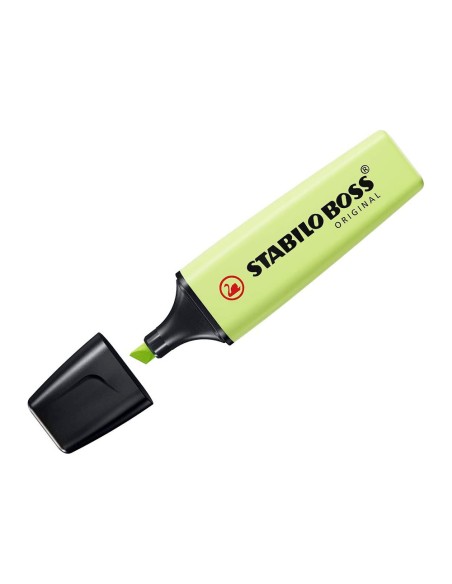 CI | Rotulador stabilo boss fluorescente 70 pastel chispa de lima
