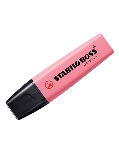 CI | Rotulador stabilo boss fluorescente 70 pastel rosa cerezo en flor