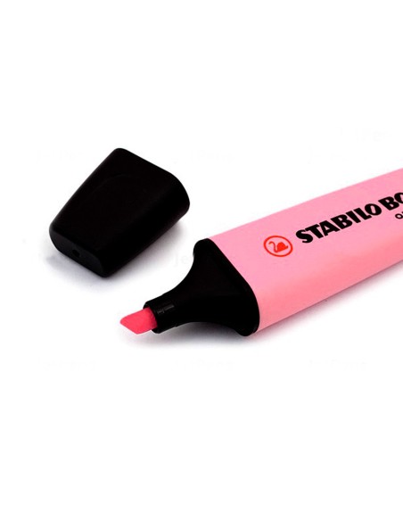 CI | Rotulador stabilo boss fluorescente 70 pastel rosa cerezo en flor