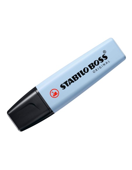 CI | Rotulador stabilo boss fluorescente 70 pastel azul nublado