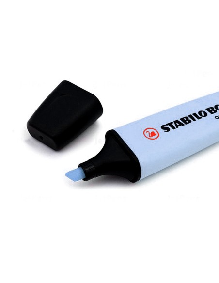 CI | Rotulador stabilo boss fluorescente 70 pastel azul nublado