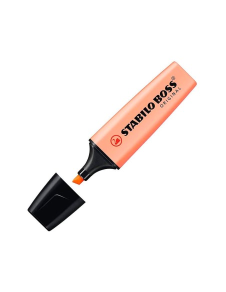 CI | Rotulador Stabilo Boss Fluorescente 70 Pastel Naranja Palido