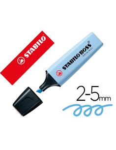 CI | Rotulador Stabilo Boss Fluorescente 70 Pastel Azul...